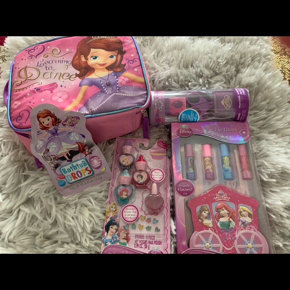 Princess Sofia Disney lunchbox gift set